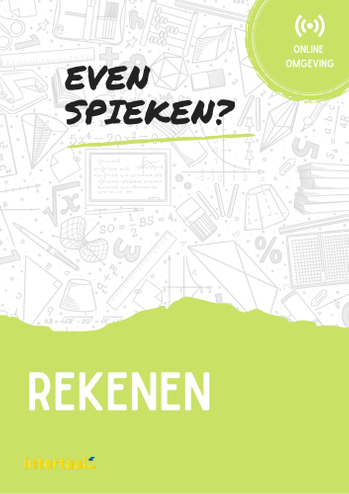 9789463924177 - Even spieken - Rekenen