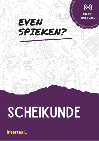 9789463924313 - Even spieken - Scheikunde