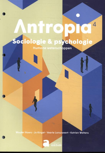 9789464451641 - Antropia 4 Sociologie en psychologie HW lwb (+digi oefenpl)