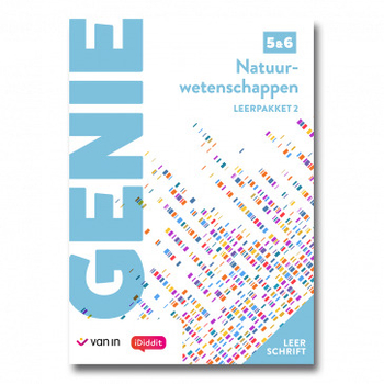 9789464704075 - Genie Natuurwetenschappen 5&6 leerpakket 2 leerschrift (+iDiddit)