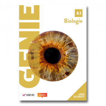 9789464706710 - Genie Biologie 3.1 leerschrift 1u (editie 2024) (+ diddit)