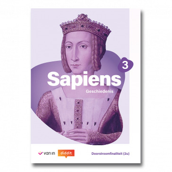 9789464706826 - Sapiens 3 D leerwerkboek 2u (editie 2024) (incl diddit)