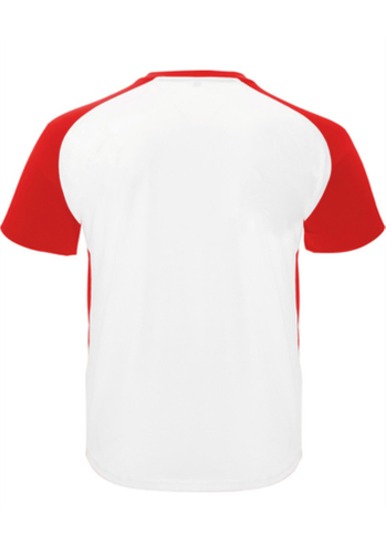 9990002088193 - Don Bosco Helchteren LO t-shirt wit-rood maat L