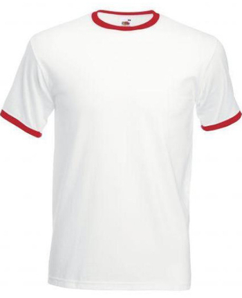 9990002089992 - PIBO Tongeren turn t-shirt wit/rood maat M