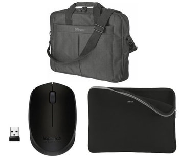 9990098075879 - Ready-2-go set Laptop (tas, beschermhoes en draadloze muis)