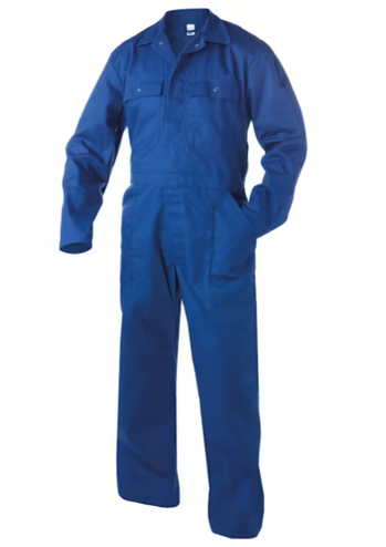 9990098707343 - Overall Basicline Metz DBH marineblauw XXS