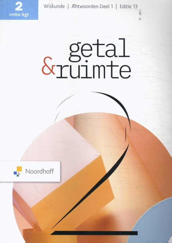 Catalogus - Getal En Ruimte (Ed 13.0) 2 Vmbo-Kgt Antwoorden Deel 1 -  9789001078928